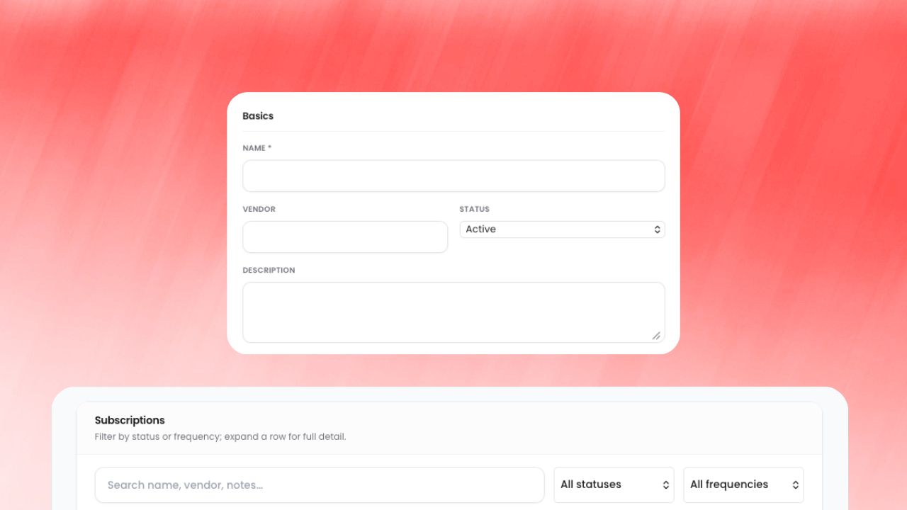 Step 2: Vendor-level payment history workflow preview